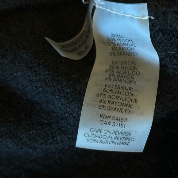 Calvin Klein 1/4 zip quarter zip NEW up sweater black NWT womens size Small S - Picture 9 of 14